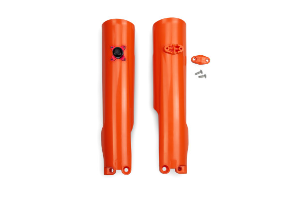 Fork Slider Protector + Quick Starter orange for Gas Gas / Husqvarna / Ktm Fork Slider Protector + Quick Starter orange for Gas Gas / Husqvarna / Ktm